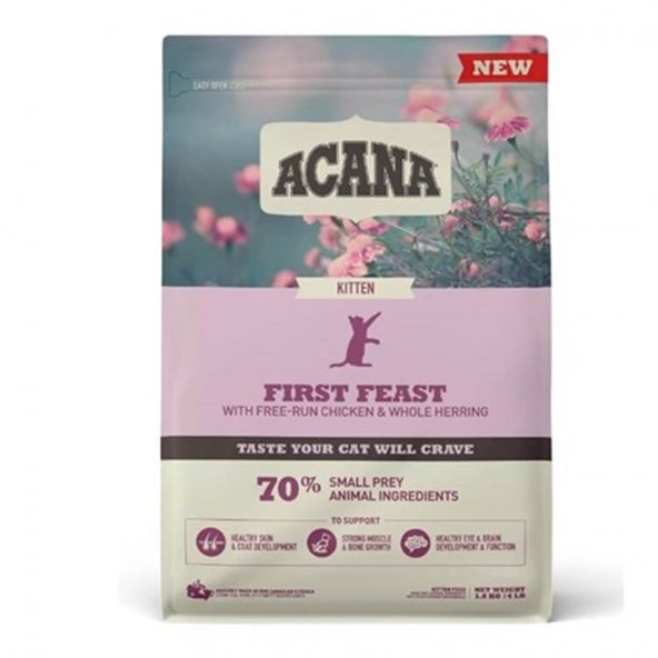 Acana First Feast Kitten Yavru Kedi Maması 1,8 kg ürün görseli 1