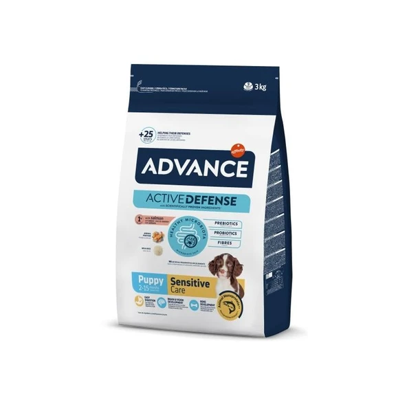 Advance Somon ve Pirinçli Hassas Yavru Köpek Maması 3 Kg ürün görseli 1