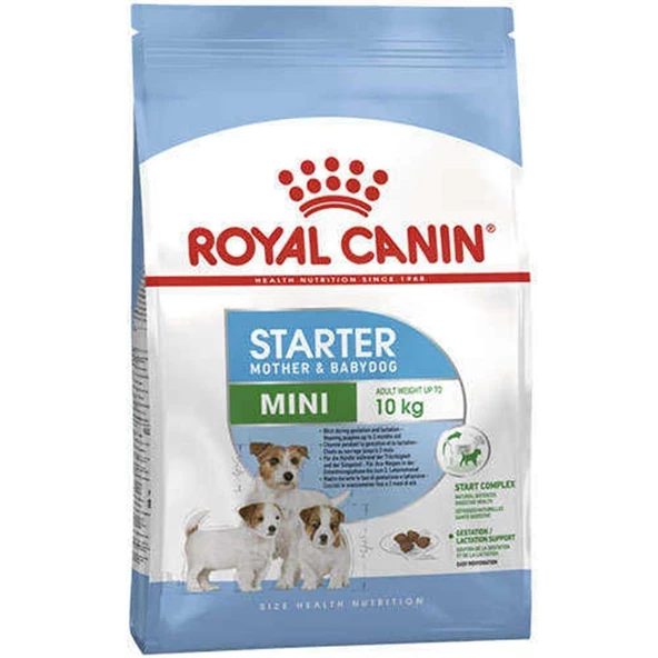 Royal Canin Mini Starter Küçük Irk Anne ve Yavru Köpek Maması 4 Kg ürün görseli 1