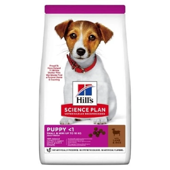 Hill's Puppy Kuzu Etli Küçük Irk Yavru Köpek Maması 1,5kg ürün görseli 1
