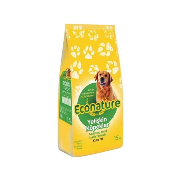 Econature Kuzulu Yetişkin Kuru Köpek Maması 15 kg ürün görseli 1