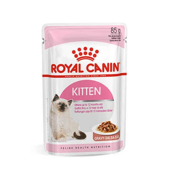 Royal Canin Kitten Instinctive Gravy Yavru Kedi Konservesi Pouch 85 gr ürün görseli 1