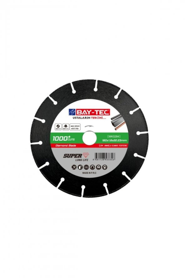 Bay-tec 115*22-23mm Çok Amaçlı Elmas Testere ürün görseli 1