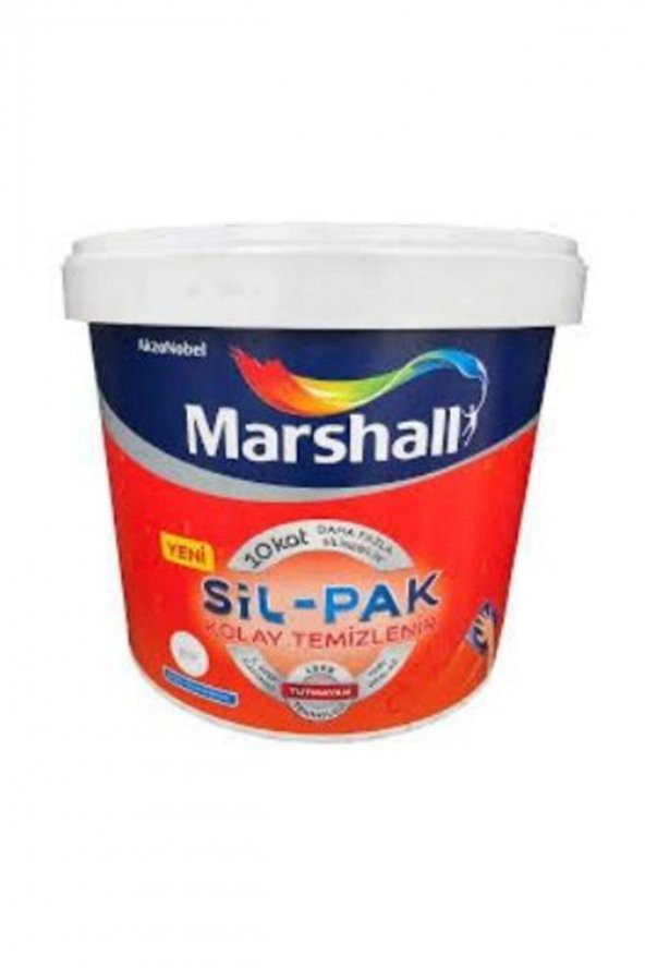 Sil-pak Silikonlu Yarı Mat Iç Cephe Duvar Boyası 2,5 Lt. Beyaz ürün görseli 1