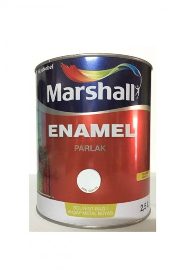 Enamel 2,5l Sentetik Yağlı Boya Gümüş ürün görseli 1