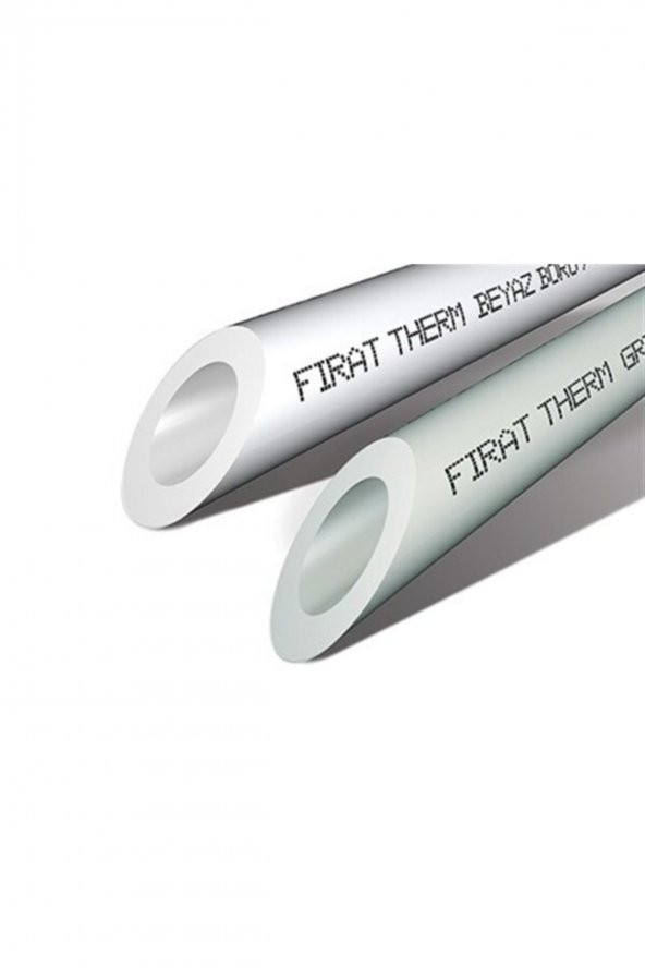 Boru Pn25 Pprc Boru 20 Mm. Beyaz Temiz Su Tesisat Borusu 2 Mt. ürün görseli 1
