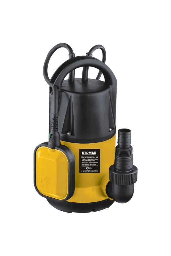 Rtm814 Temiz Su Dalgıç Pompa 8mt 400w ürün görseli 1