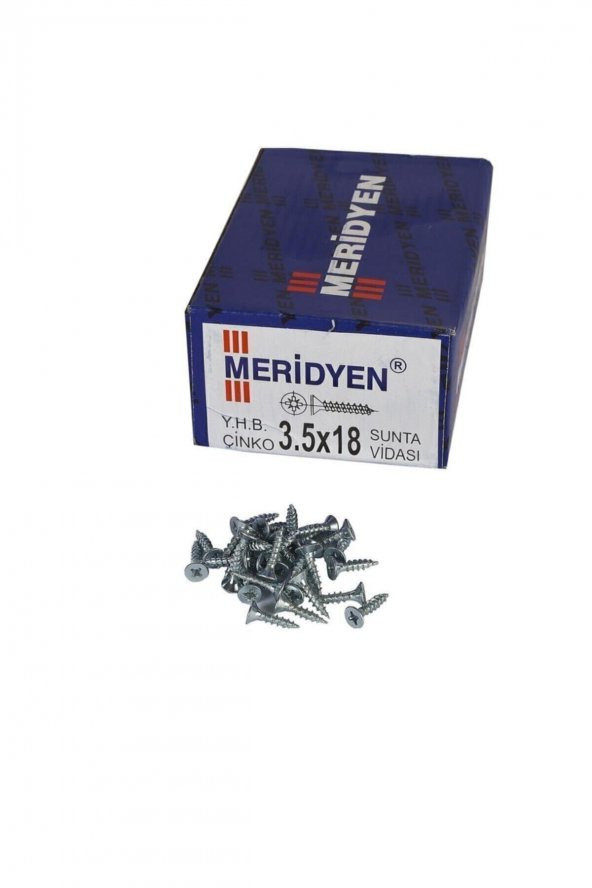 Akdeniz Sunta Vidası 3,5 X 18 Mm 1000 Adet ürün görseli 1