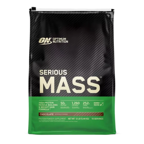 Optimum Nutrition Serious Mass 12 Lb (5450 gr) ürün görseli 1