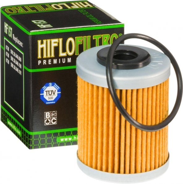 Hiflo Hf157 2004-2007 KTM 400 EXC Uyumlu Yağ Filtresi - 2.Filtre ürün görseli 1