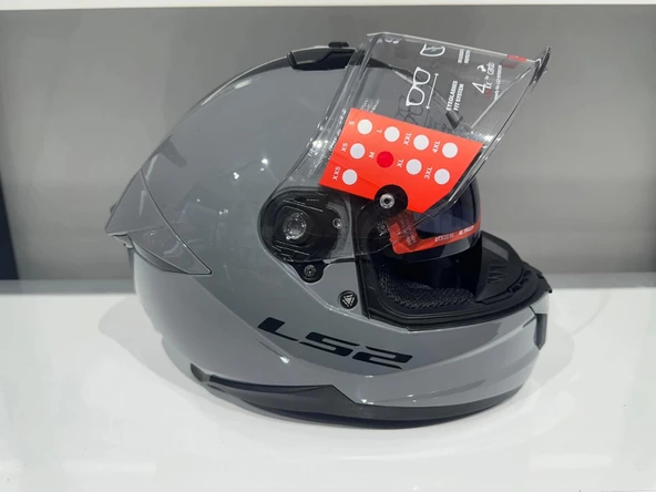 LS2 STREAM 2 NARDO GRİ KASK - Resim 2