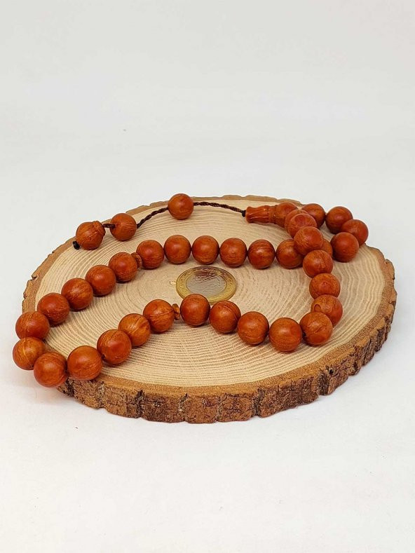 Andız Ağacı 33lük Tesbih 12mm (44435) - Resim 2