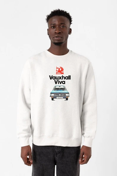 Gran Turismo Vauxhall Viva Beyaz Erkek 2ip Sweatshirt ürün görseli 1