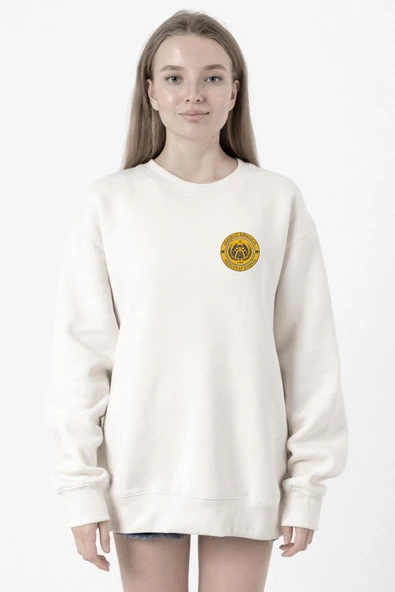 He Man Grayskull Brewing Co Logo Beyaz Kadın 2ip Sweatshirt ürün görseli 1