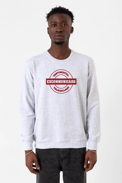 John Wick Continental Excommunicado Karmelanj Erkek 2ip Sweatshirt ürün görseli 1