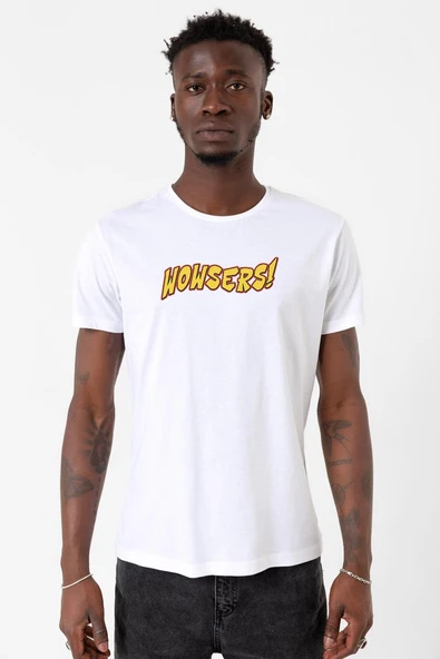 Inspector Gadget Wowsers Beyaz Erkek Bisikletyaka Tshirt ürün görseli 1