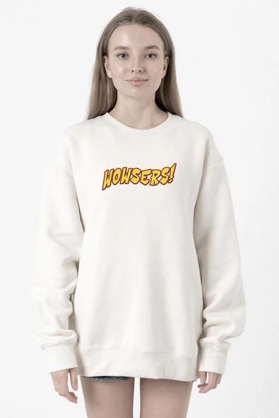 Inspector Gadget Wowsers Beyaz Kadın 2ip Sweatshirt ürün görseli 1