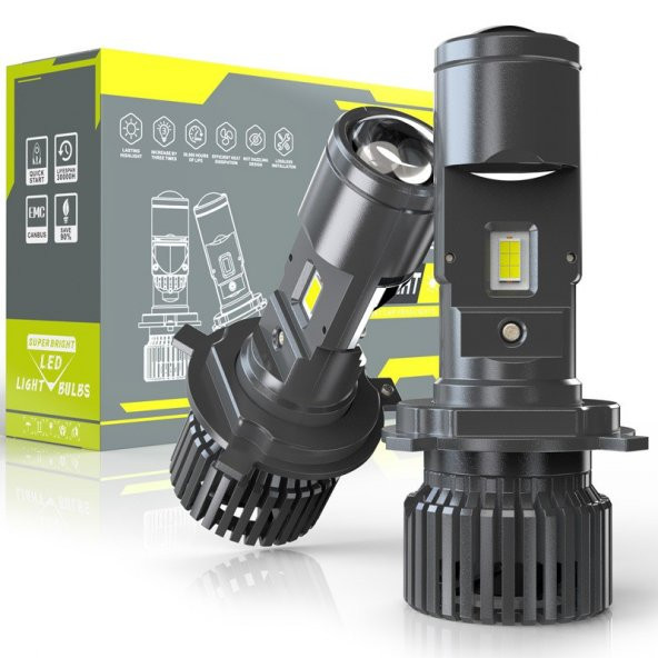Premium led far ampulü lensli h4 / LAAM958 ürün görseli 1