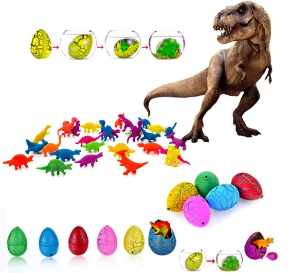 Suda Büyüyen Dinazor Yumurtası Küçük Dinozor Yumurtası - 12 Adet ürün görseli 1
