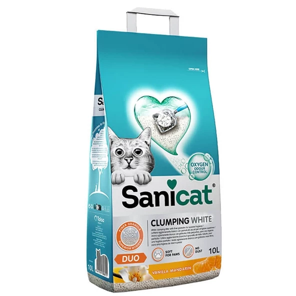 Sanicat Duo Narenciye Kokulu Kedi Kumu 10lt ürün görseli 1