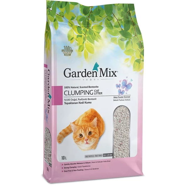 Gardenmıx Bentonit Bebek Pudrası Kalın 10L ürün görseli 1