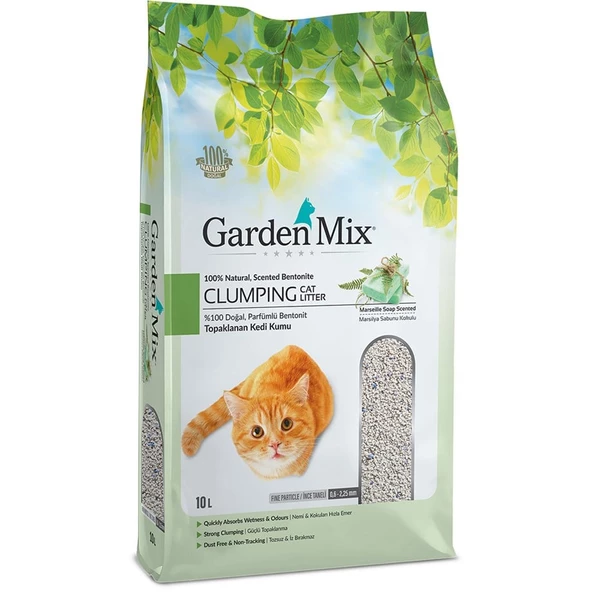 Gardenmıx Bentonit Marsilya Sabunu Kalın 10L ürün görseli 1