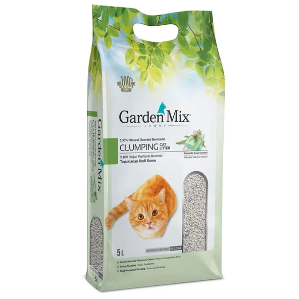 Gardenmix Bentonit Marsilya Sabunu İnce 5L ürün görseli 1