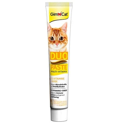 GimCat Duo Paste Peynirli 12 Vitaminli Kedi Macunu 50gr ürün görseli 1