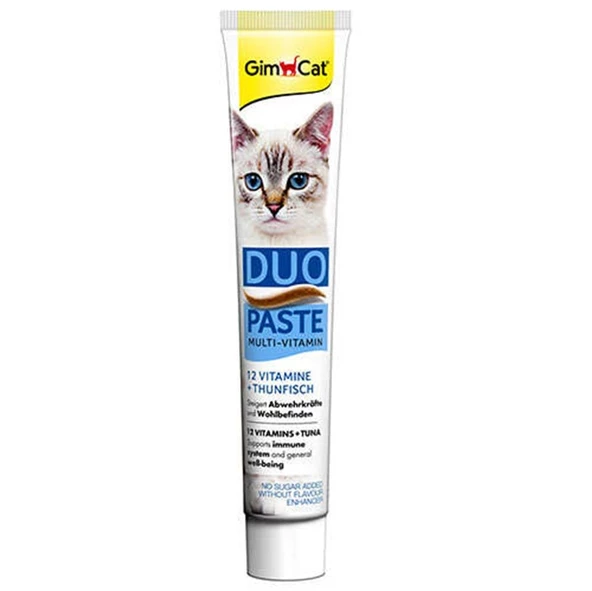 GimCat Duo Paste Ton Balıklı 12 Vitaminli Kedi Macunu 50gr ürün görseli 1