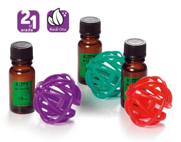 Karlie Kedi Otlu Top 10Ml ürün görseli 1