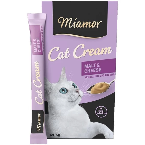 Miamor Cream Malt-Peynir Kedi Ödülü 6X15 G ürün görseli 1