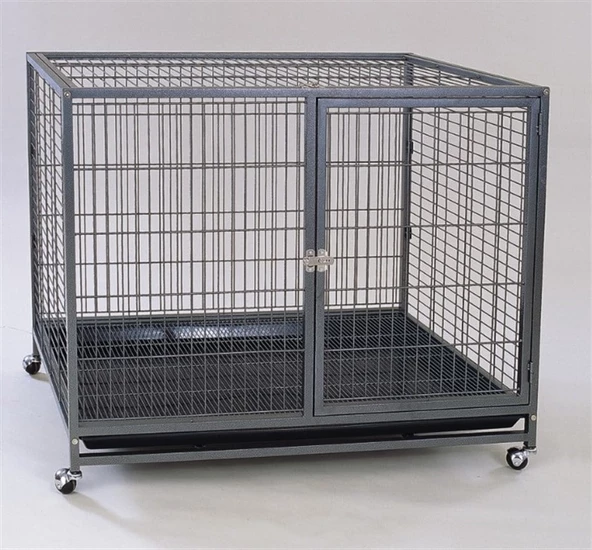 Dayang Köpek Kafesi Galveniz Teker.110X70X90 ürün görseli 1