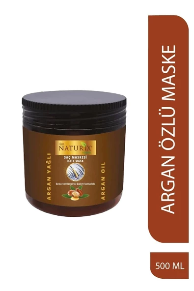 Argan Yağlı Saç Bakım Maskesi 500 Ml - Ekstra Nemlendirici Bakım ürün görseli 1