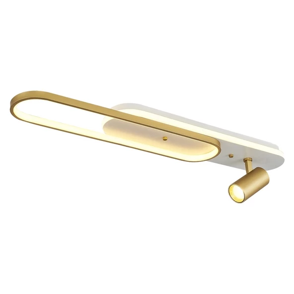A-415-1B TEK SPOTLU LEDLİ AVİZE BEYAZ - Resim 3