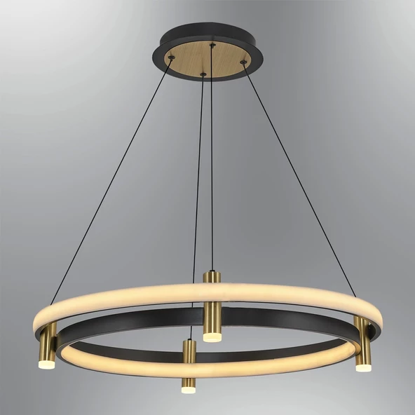 A-414-1S EDLİ YUVARLAK MODERN AVİZE - Resim 2