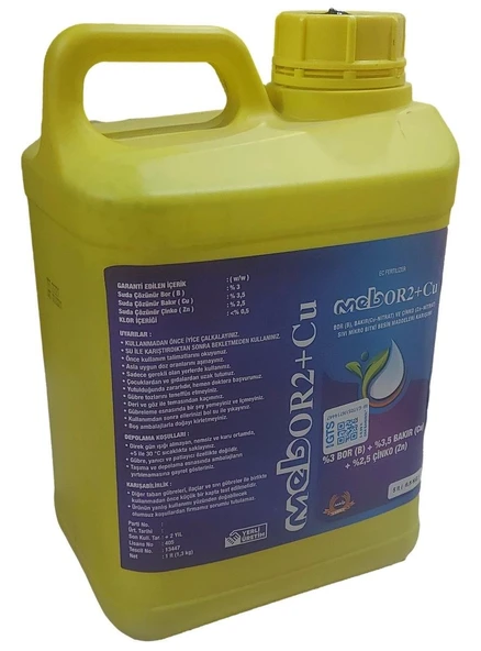 Meb Mebor 2 Cu Yaprak Gübresi 5 Litre ürün görseli 1