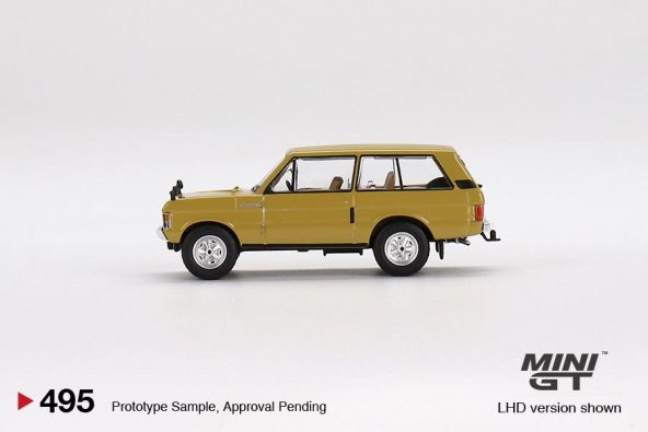 Mini GT Range Rover 1971 Bahama Gold - 495 - Resim 3