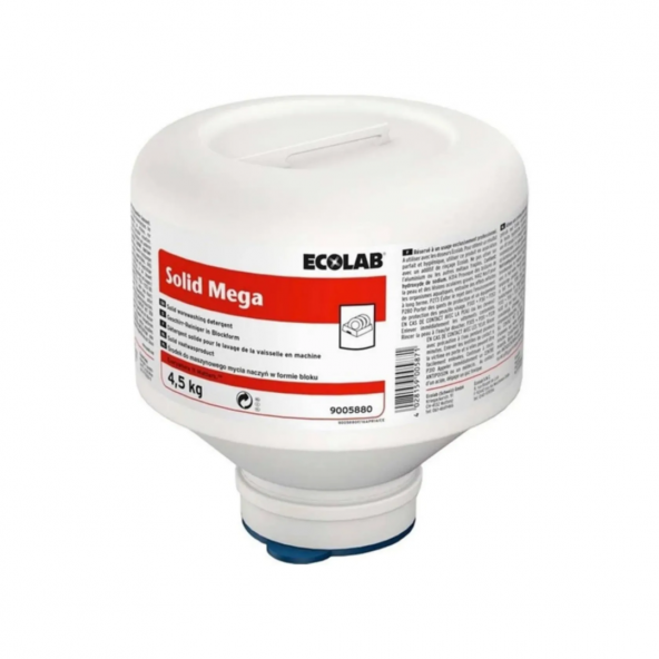 Ecolab Solid Mega 4,5 Kg Katı Bulaşık Makinesi Deterjanı ürün görseli 1