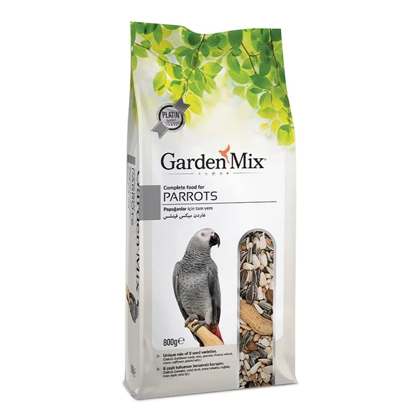 Gardenmix Platin Papağan Yemi 800G ürün görseli 1