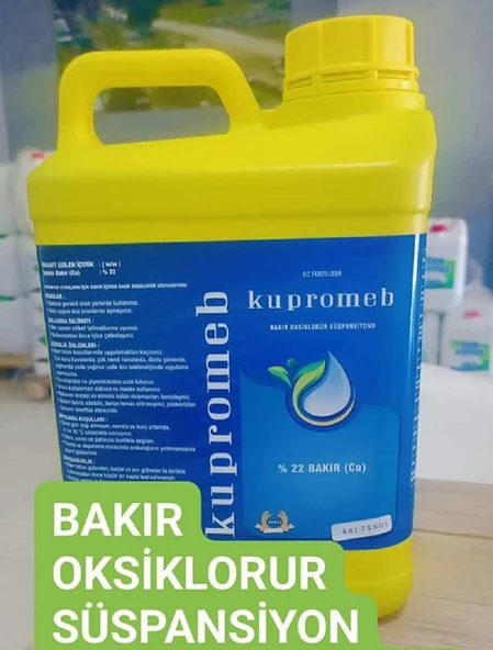 Mebor Kupromeb Bakır İçerikli Sıvı Gübre 5 Litre Yeni Ürün ürün görseli 1