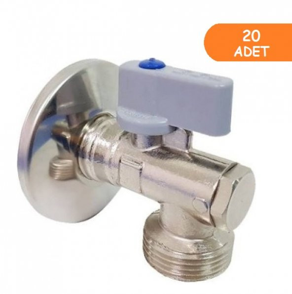 20 Adet ECA Filtreli Çamaşır / Bulaşık Makinası Musluğu 1/2 602111059 ürün görseli 1