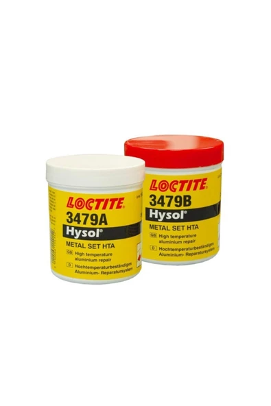 Loctite 3479 - 500gr - Epoksi Metal Set  Yüksek Isı Alüminyum Macun ürün görseli 1