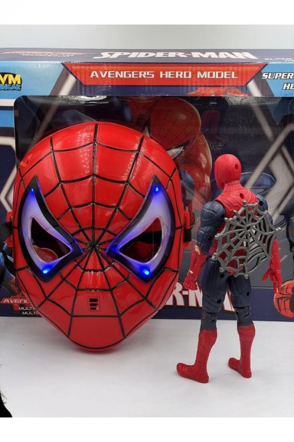 Prestij BVM Oyuncak Spiderman Figür ve Maske Oyun Seti FAB.7212 ürün görseli 1