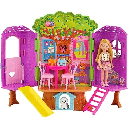 Barbie Chelsea'nin Ağaç Evi HPL70 ürün görseli 1