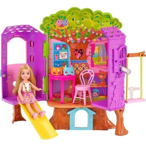Barbie Chelsea'nin Ağaç Evi HPL70 - Resim 3
