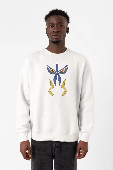 Kill La Kill Anime Junketsu Beyaz Erkek 2ip Sweatshirt ürün görseli 1