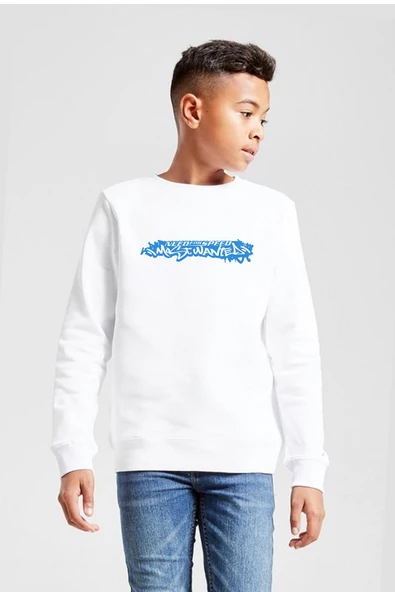 Need For Speed Most Wanted Beyaz Çocuk 2ip Sweatshirt ürün görseli 1
