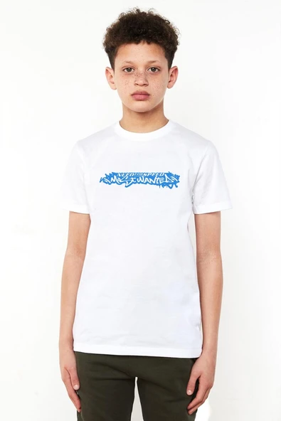 Need For Speed Most Wanted Beyaz Çocuk Bisikletyaka Tshirt ürün görseli 1