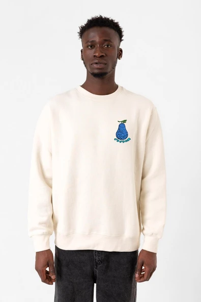 One Piece Anime Gura Gura Devil Fruit Ekru Erkek 2ip Sweatshirt ürün görseli 1