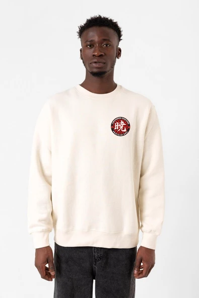 One Piece Anime Ninja Org. N.S Ekru Erkek 2ip Sweatshirt ürün görseli 1